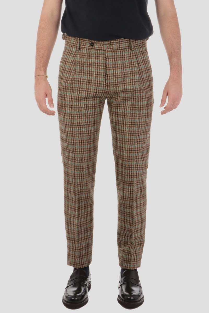 Ανδρικό-Πολύχρωμο-Berwich-Retro-Trousers-BERWICH