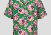 Ανδρικό Πολύχρωμο Floral Short Sleeved SELECTED HOMME