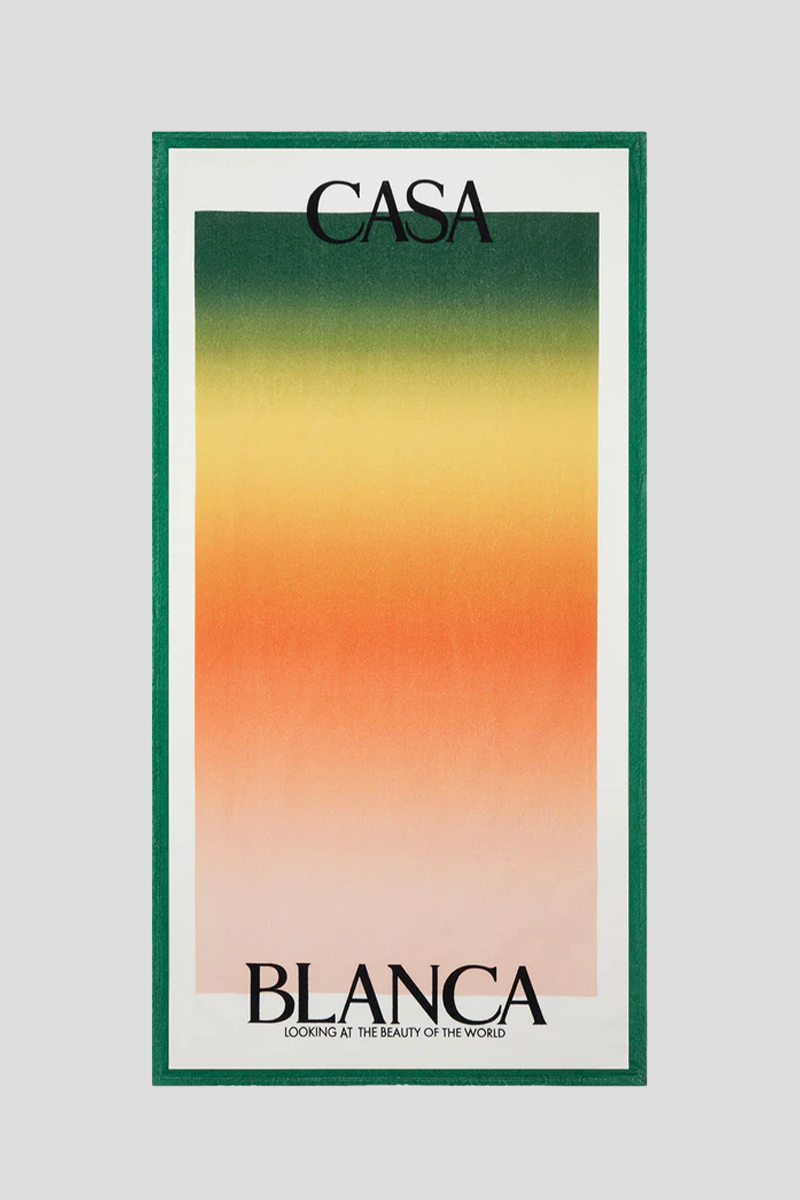 Ανδρικό Πολύχρωμο Gradient Beach Towel CASABLANCA