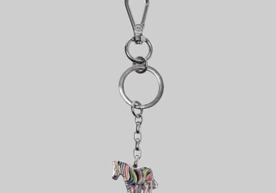 Ανδρικό-Πολύχρωμο-Multi-Coloured-Zebra-Keyring-PAUL-SMITH