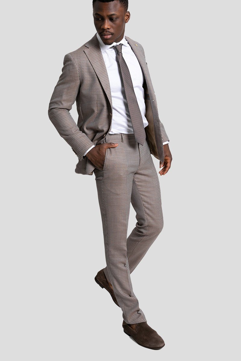 Ανδρικό Πολύχρωμο Notched Lapel Suit CORNELIANI