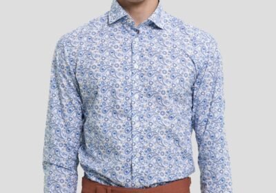Ανδρικό-Πολύχρωμο-Printed-Buns-Shirt-BASTONCINO