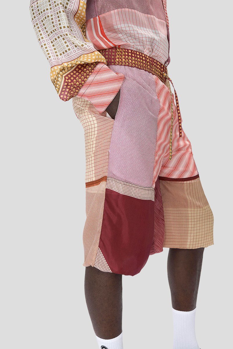 Ανδρικό Πολύχρωμο Regenerated Silk Scarves MARINE SERRE