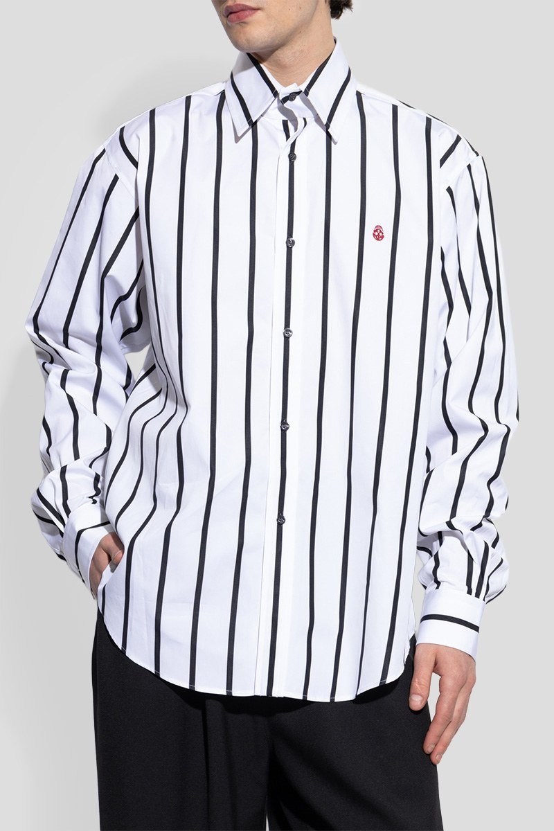 Ανδρικό Πολύχρωμο Shirt with Logo ALEXANDER MCQUEEN