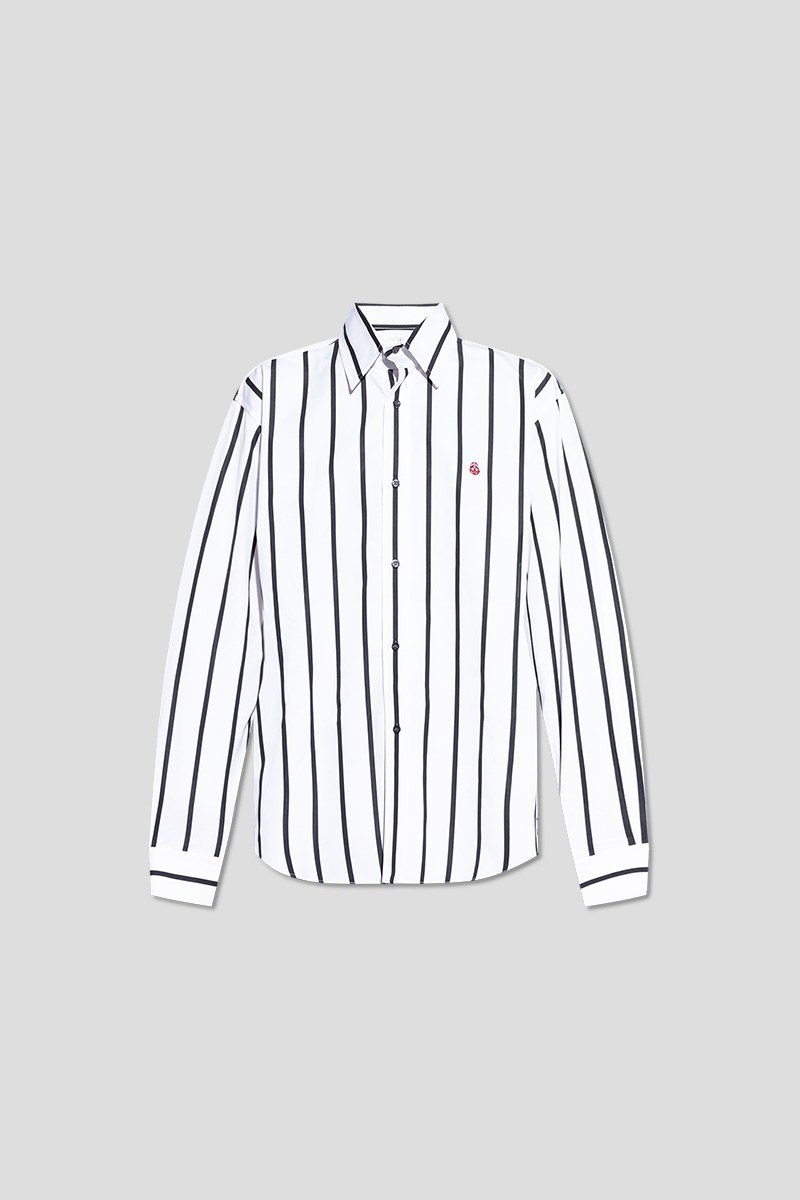 Ανδρικό Πολύχρωμο Shirt with Logo ALEXANDER MCQUEEN