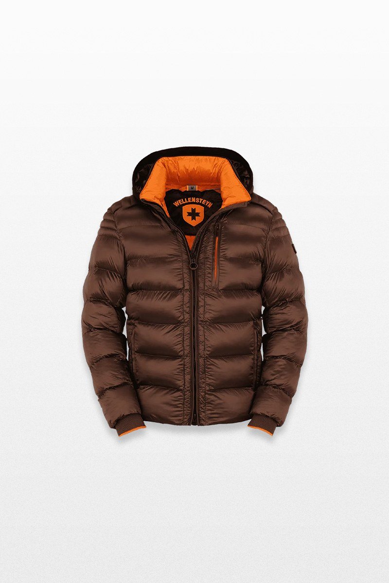 Ανδρικό-Πορτοκαλί-Blackjack-Men-Short-Puffer-Jacket-WELLENSTEYN