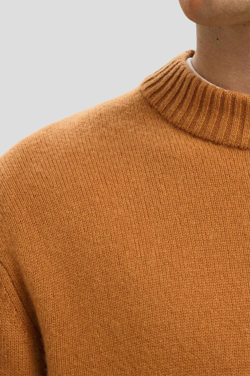 Ανδρικό Πορτοκαλί Cashmere Blend Knitted SELECTED HOMME