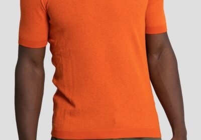 Ανδρικό-Πορτοκαλί-Orange-Short-Sleeved-Jumper-39MASQ