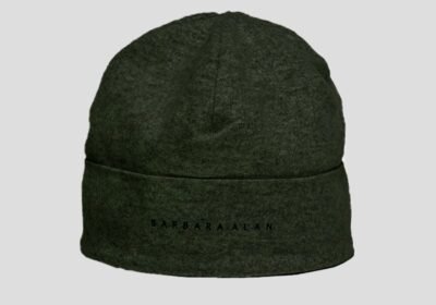 Ανδρικό-Πράσινο-Beanie-In-Κhaki-BARBARA-ALAN