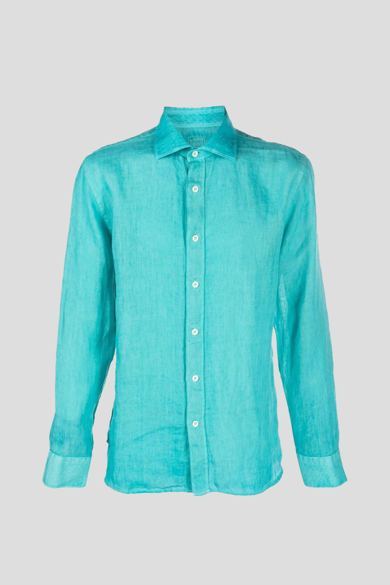 Ανδρικό-Πράσινο-Button-Down-Shirt-120-LINO