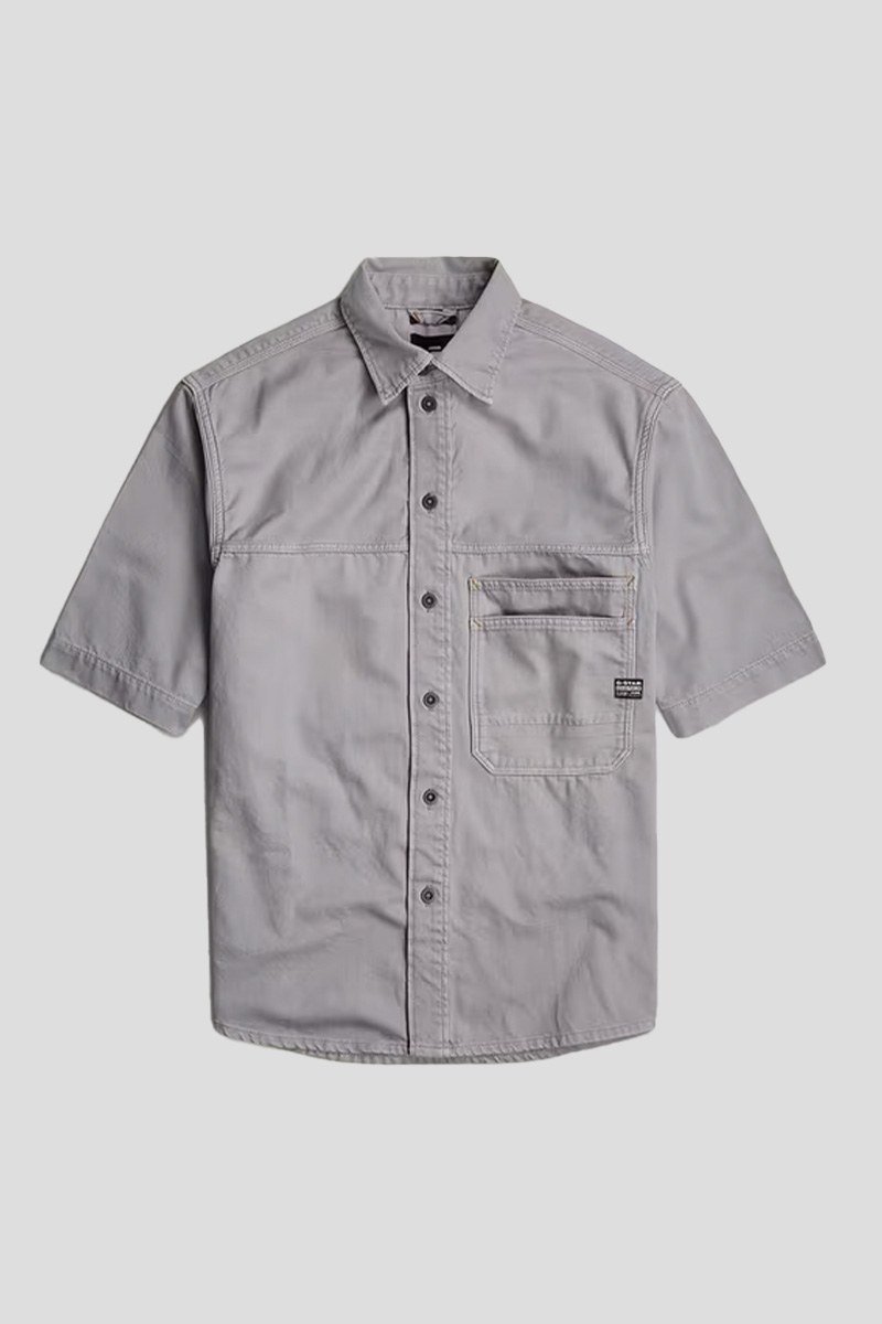 Ανδρικό-Πράσινο-Double-Pocket-Relaxed-Shirt-G-STAR