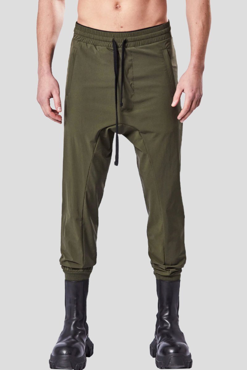 Ανδρικό-Πράσινο-Drop-Crotch-Pants-In-Green-THOM-KROM