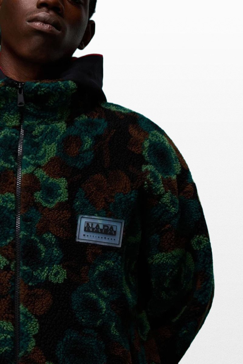 Ανδρικό Πράσινο Emin Jacquard Jacket NAPAPIJRI x MARTINE ROSE