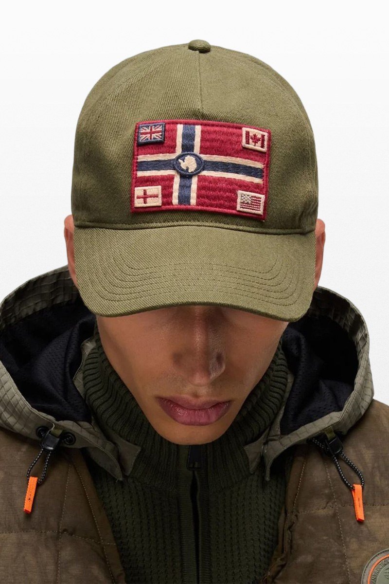 Ανδρικό Πράσινο F Berm Cap NAPAPIJRI x MARTINE ROSE