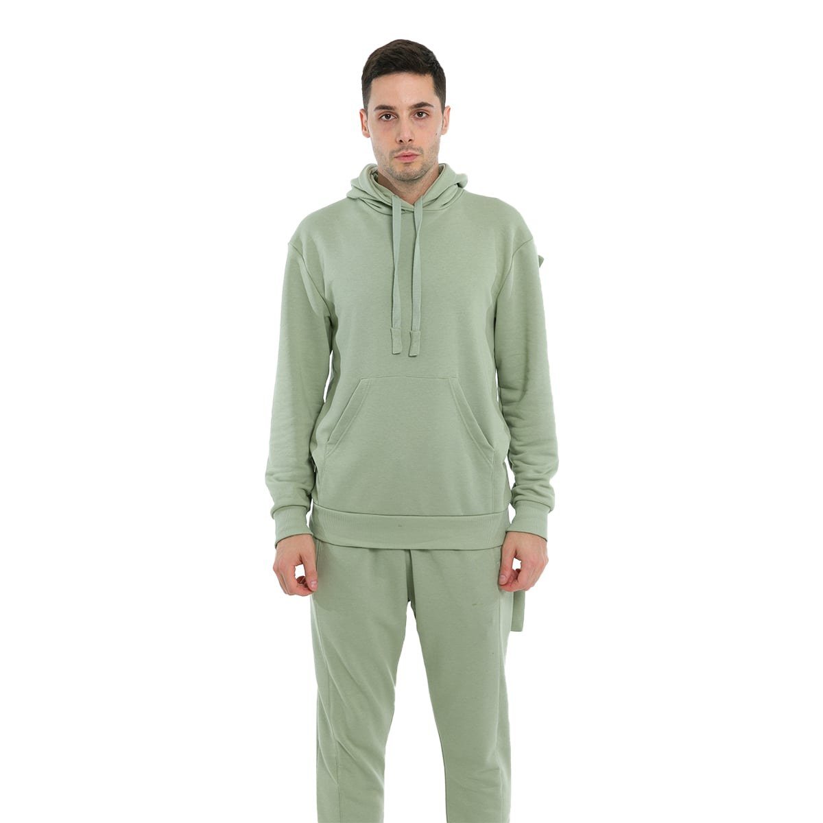 Ανδρικό-Πράσινο-Green-Basic-Hoodie-NE-EN-AOUT