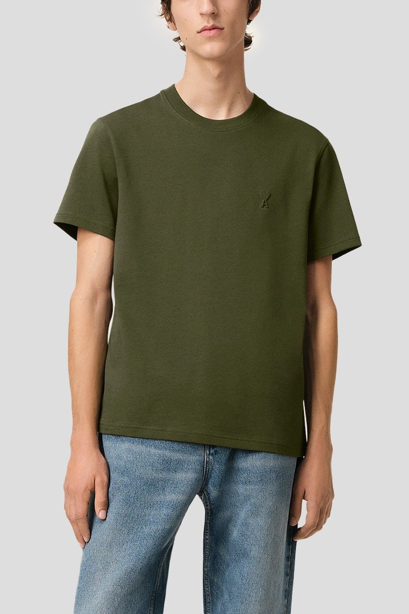 Ανδρικό Πράσινο Green Cotton Ami AMI PARIS