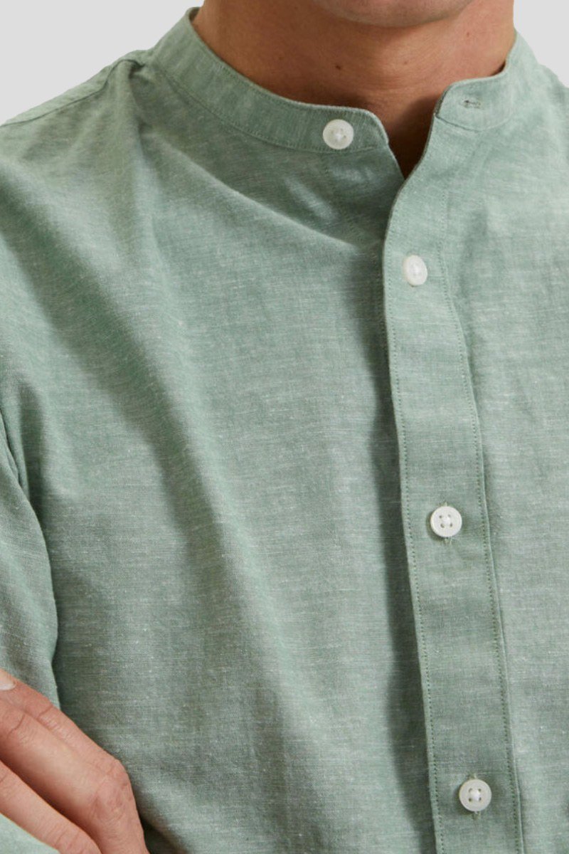 Ανδρικό Πράσινο Linen Blend Slim SELECTED HOMME