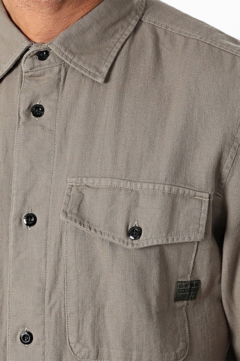 Ανδρικό Πράσινο Marine Slim Shirt G-STAR