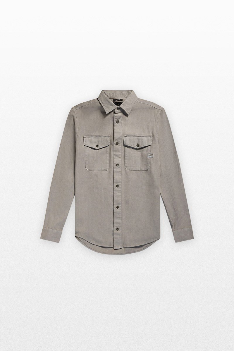 Ανδρικό-Πράσινο-Marine-Slim-Shirt-In-Green-G-STAR