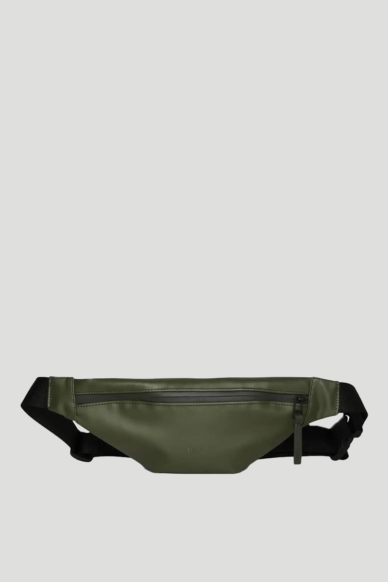 Ανδρικό-Πράσινο-Mini-Bum-BagGreen-RAINS