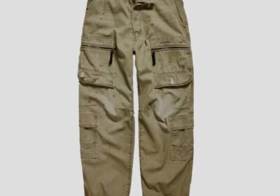 Ανδρικό-Πράσινο-Multi-Pocket-Cargo-Relaxed-Jeans-G-STAR