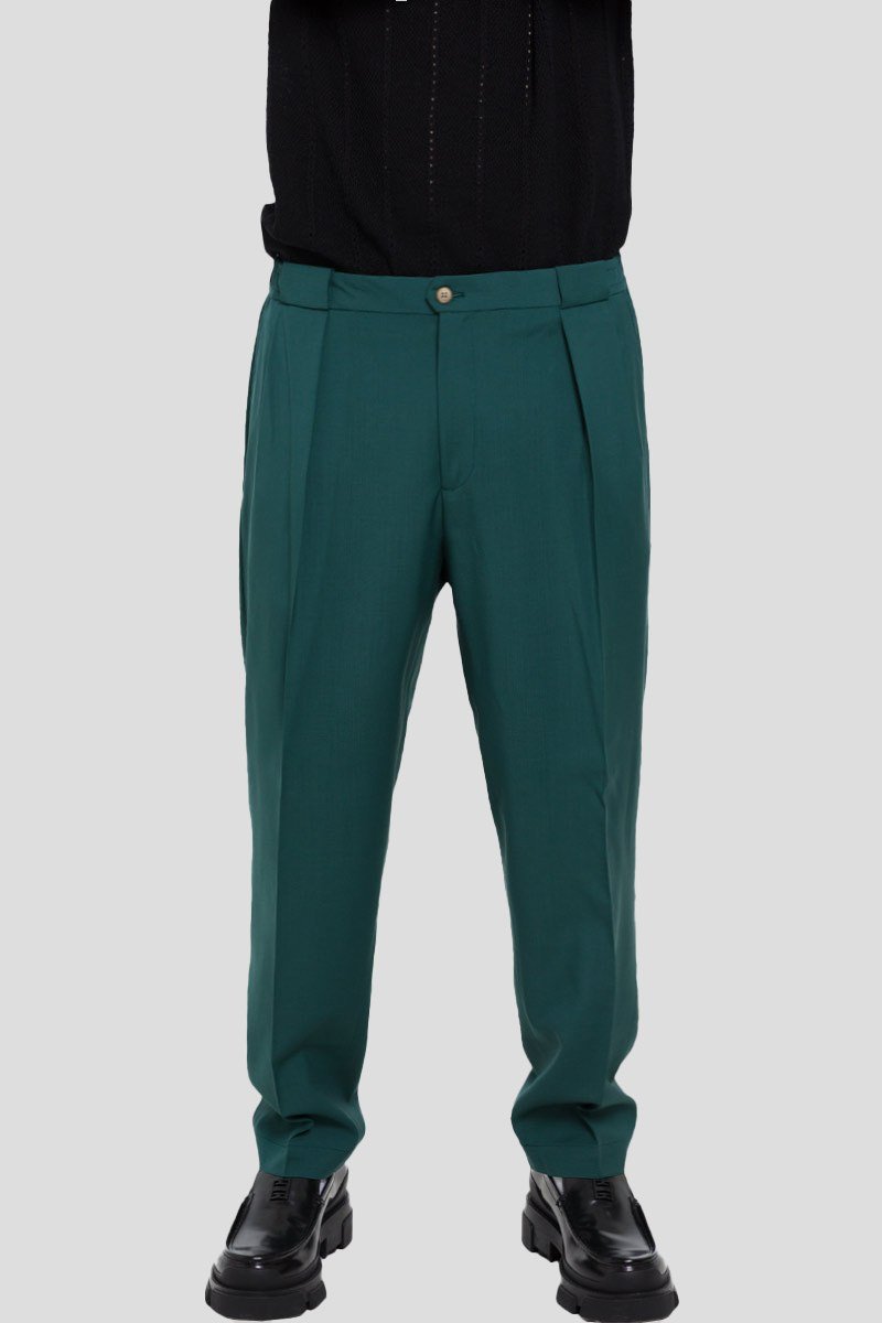 Ανδρικό Πράσινο Pantalone Tasca America BRIGLIA