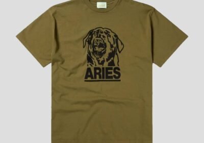 Ανδρικό-Πράσινο-Rottweiller-Olive-Tee-ARIES