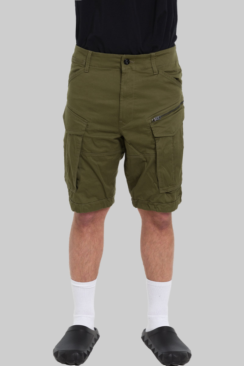 Ανδρικό-Πράσινο-Rovic-Relaxed-Short-In-Khaki-G-STAR