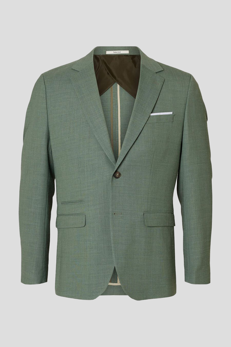 Ανδρικό Πράσινο Slim Fit Single SELECTED HOMME