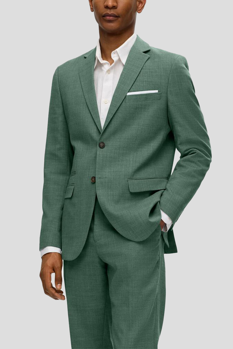 Ανδρικό Πράσινο Slim Fit Single SELECTED HOMME