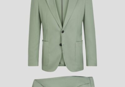 Ανδρικό-Πράσινο-Slim-Fit-Suit-In-Green-HUGO