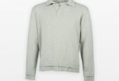 Ανδρικό Πράσινο Sweater With Collar ATOMO FACTORY