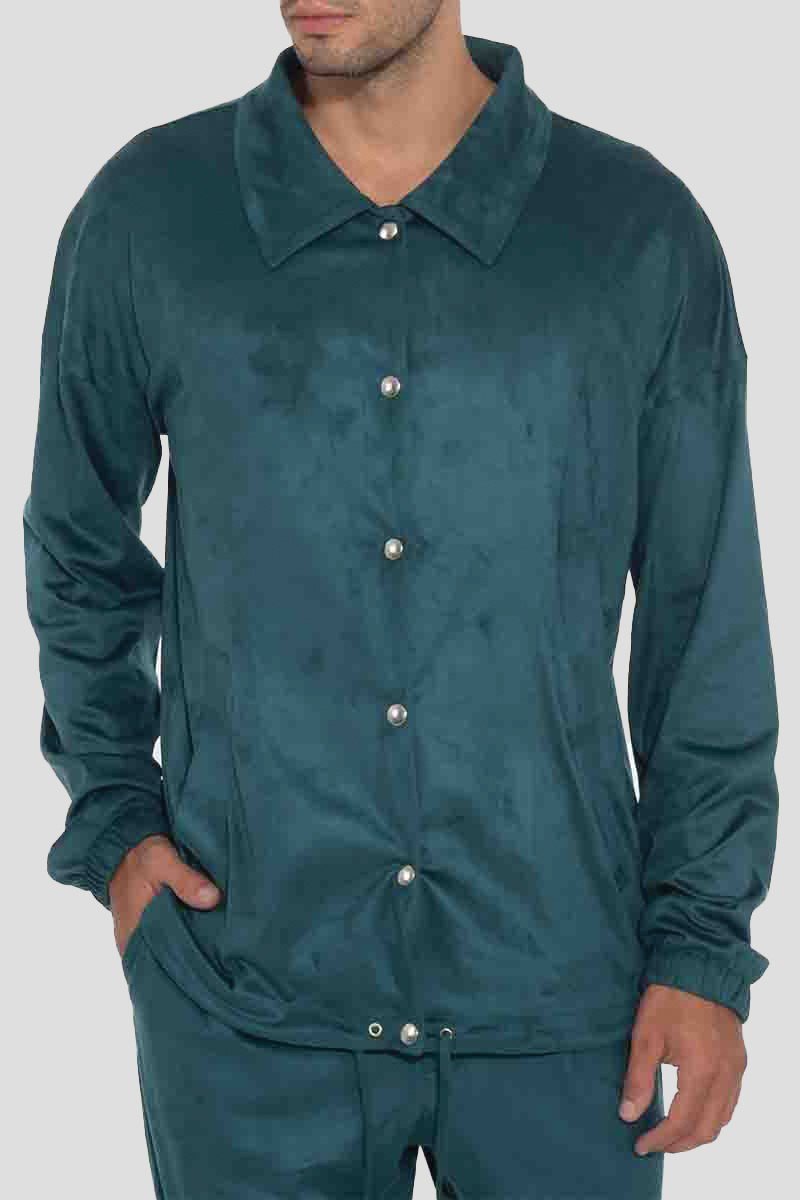 Ανδρικό-Πράσινο-Velvet-Casino-Green-Shirt-TAG