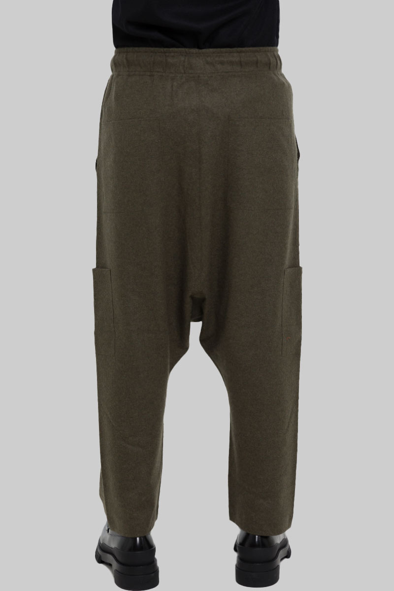 Ανδρικό Πράσινο Wool Jersey Drop BARBARA ALAN