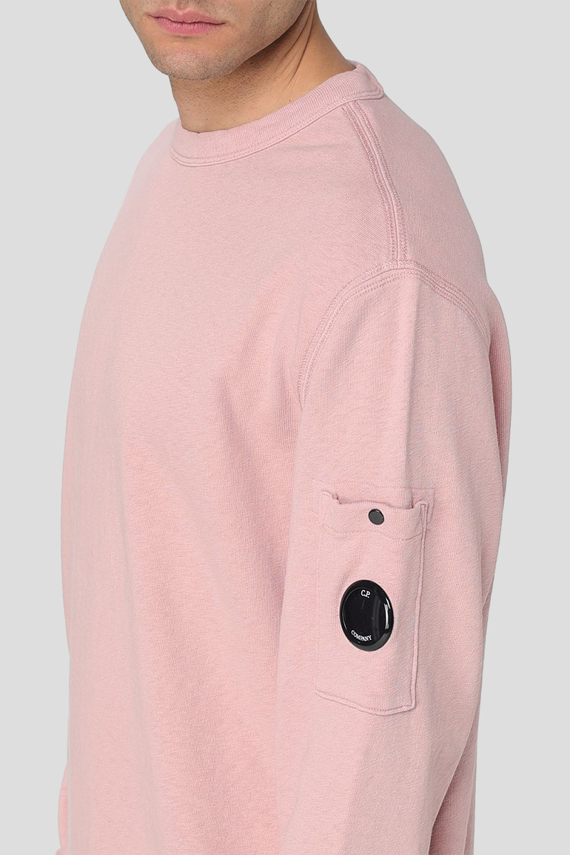 Ανδρικό Ροζ Crew Neck Sweatshirt C.P. COMPANY