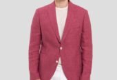 Ανδρικό Ροζ Double Button Suit IVERGANO