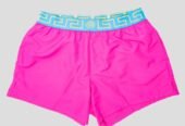 Ανδρικό Ροζ Swim Short Box VERSACE