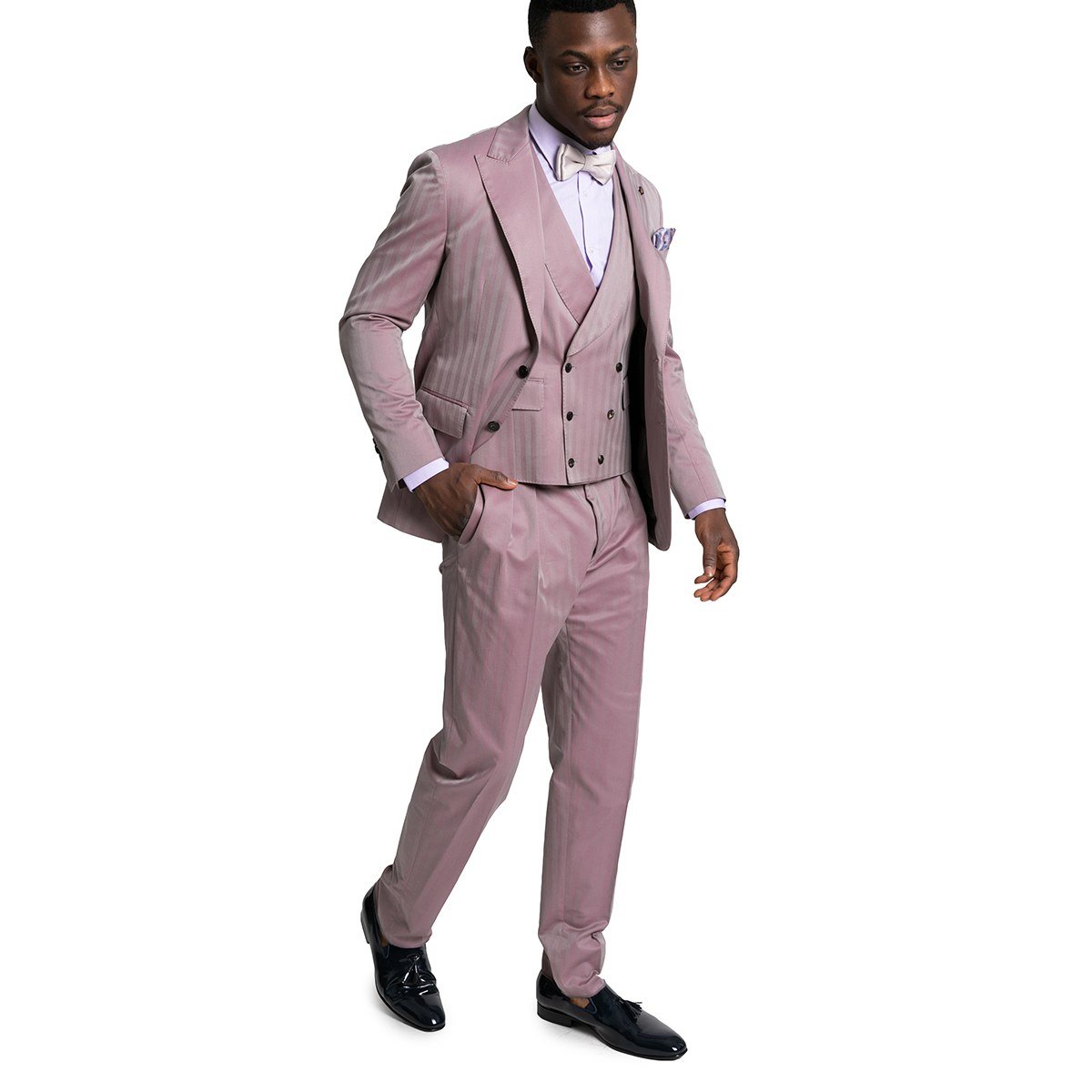Ανδρικό-Ροζ-Tailored-Two-Piece-SuitPink-PASINI