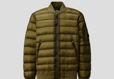 Ανδρικό-Χακί-Mens-Bomber-Jacket-C.P.-COMPANY
