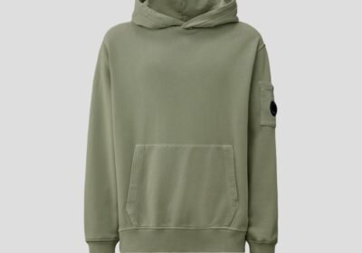 Ανδρικό-Χακί-Mens-Hoodie-C.P.-COMPANY