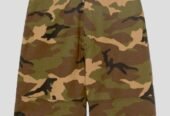 Ανδρικό Χακί Sartorial Camo Shorts PALM ANGELS