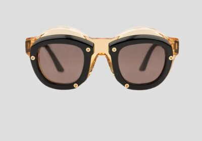 Ανδρικό-Χρυσό-Champagne-Brown-Sunglasses-KUBORAUM