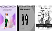 Fashion Sketcbooks with Qroquis Templates